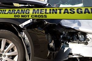 Ini kronologi tabrakan...