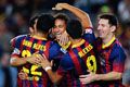 Barca unggul tiga gol...