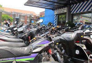 Razia, 78 sepeda motor...