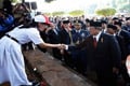 SBY hadiri upacara di...