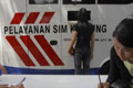 Tempat perpanjang SIM...