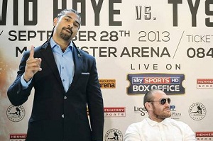 Duel maut Tyson-Haye...