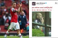 Wilshere pasang foto...