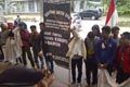 Mahasiswa long march...
