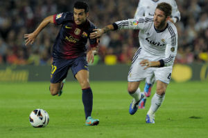 Barca v Madrid, pertandingan...