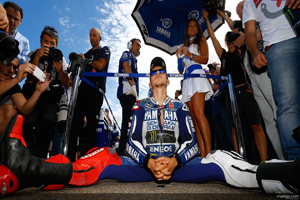 Start terdepan, Lorenzo...
