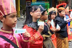 Sumpah Pemuda, siswa...