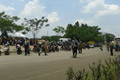 Penumpang bus di Tangsel...