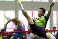 Perunggu takraw di Kinabalu...