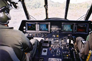 Helikopter yang jatuh...