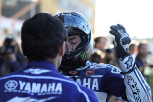 Pembalap Yamaha tidak...