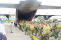 Satu pesawat TNI diperbantukan...