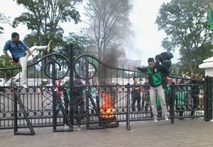 SBY tak tegas, mahasiswa...
