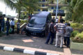 Mobil mewah tamu Bupati...
