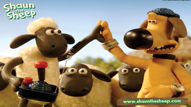 Karakter Shaun The Sheep...