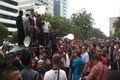 Simpatisan Atut penuhi...