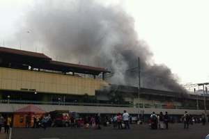 16 menit, kebakaran...