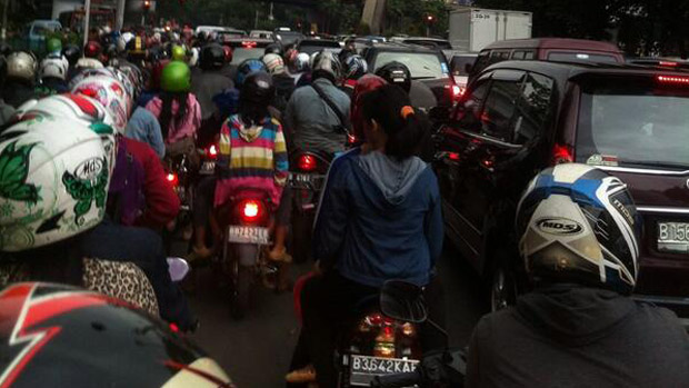 Jelang JNF, lalin Monas...