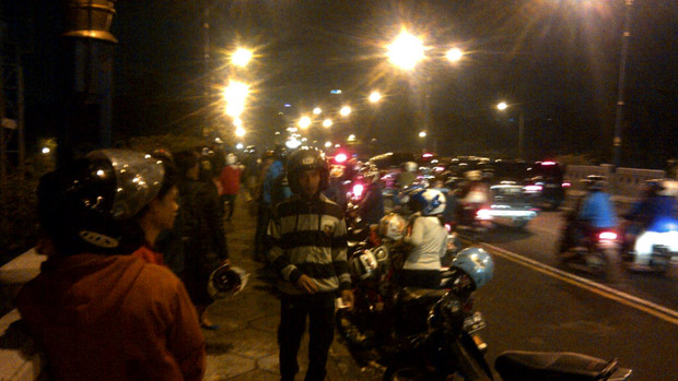 JNF membludak, warga...