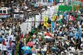 Warga Hongkong berdemo...