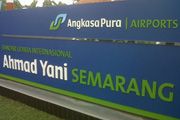 Bandara Ahmad Yani belum...