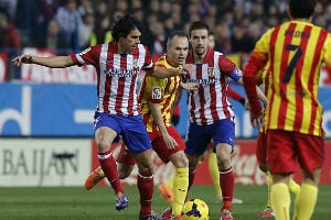Imbangi Atletico, Barcelona...