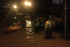 Ratusan rumah terendam...