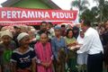 Pertamina salurkan bantuan...