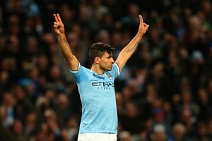 Hattrick Aguero bawa...