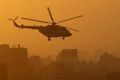 Helikopter militer Mesir...