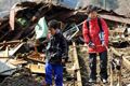 Anak-anak korban tsunami...