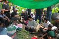Suasana haru iringi...