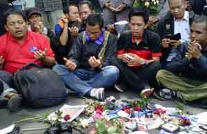 Jurnalis Malang doa...