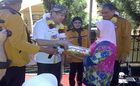 HT gelar bakti sosial...