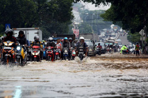 Jalan di Jakarta kembali...