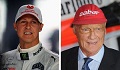 Ejek Schumi, Lauda bakal...