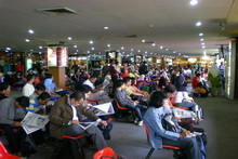 Dampak erupsi, Bandara...