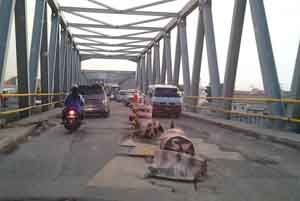 Kondisi Jembatan Sembayat...