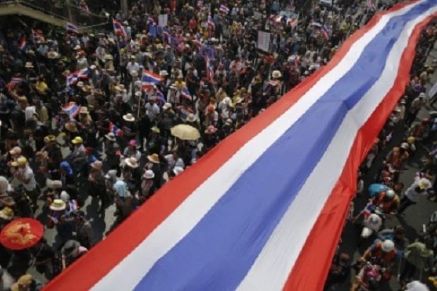 Pendukung PM Thailand...