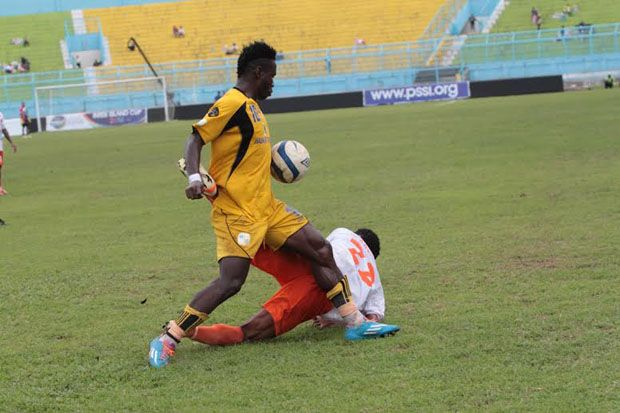 Barito berkoar bekuk...