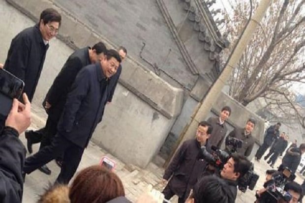 Blusukan, Presiden China...