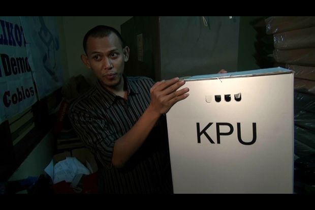 Ribuan bilik kardus...