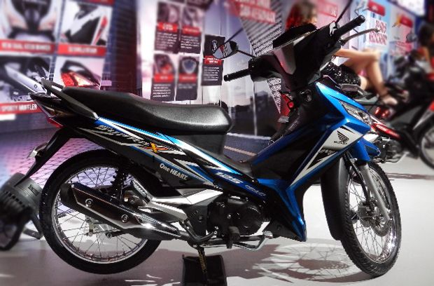 Honda Supra X baru disenjatai...