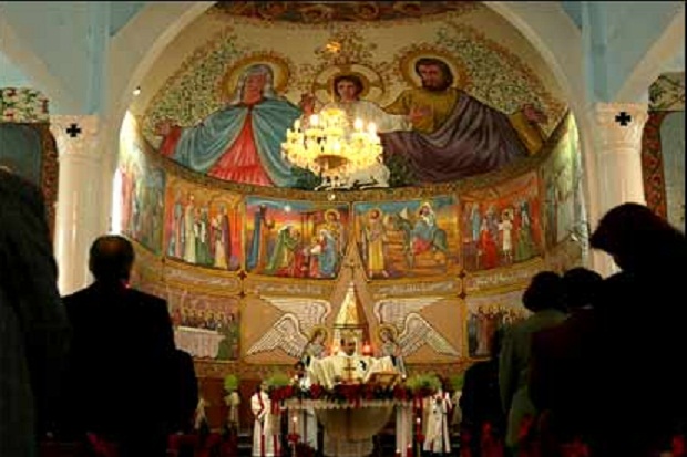Gereja Katolik di Gaza...