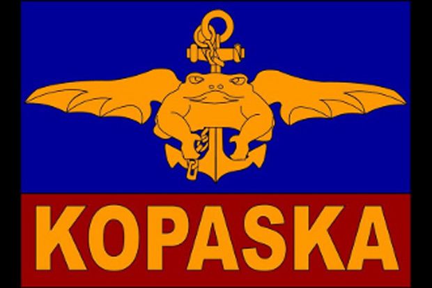Gudang amunisi Kopaska...