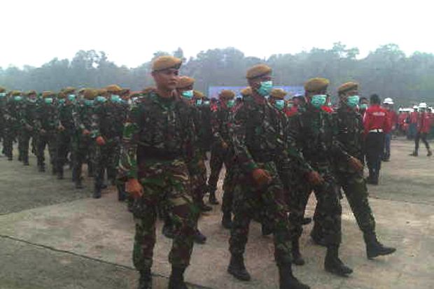 Pemadaman api Riau melalui...