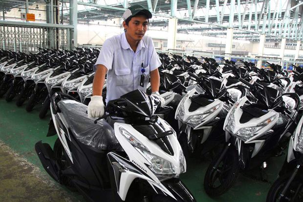 Penjualan motor Honda...