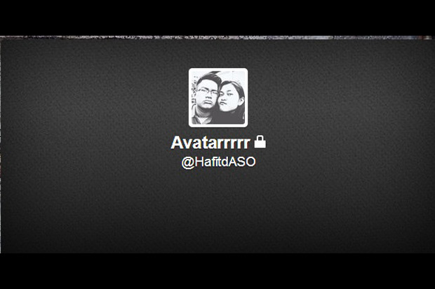 Akun Twitter Hafitd...