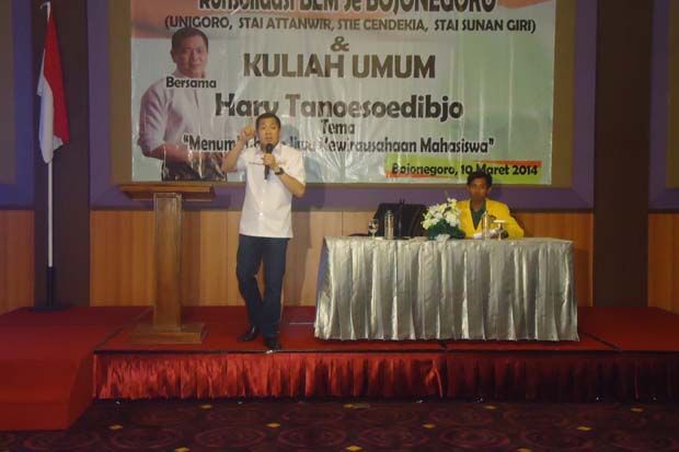 HT Dorong mahasiswa...