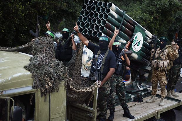 Rudal Hamas bisa hantam...